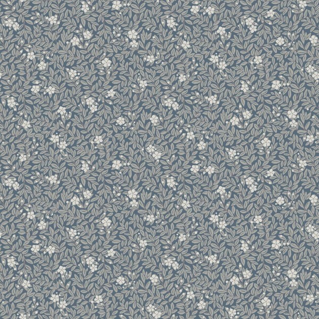 Boras Tapeter 5717 Orangeri Myrten Blue - tapeta roślinna