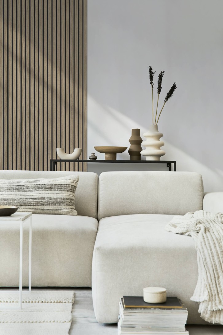 Lamele ścienne Lamelio Veneer Dąb Rustykalny