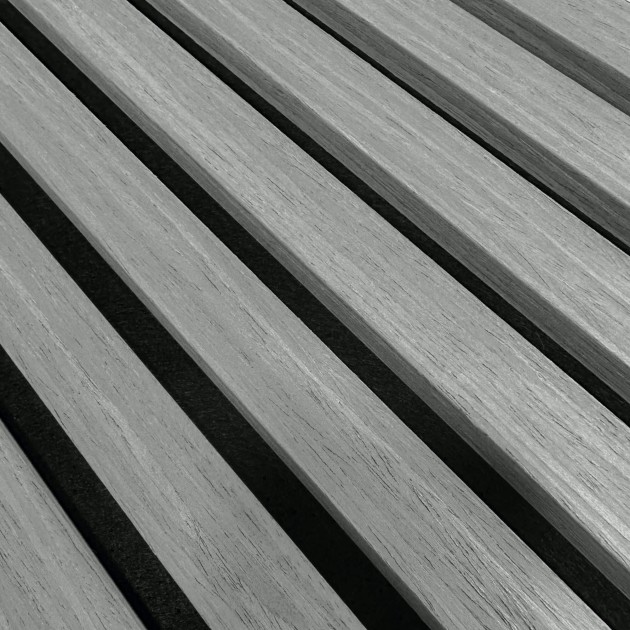 Lamele ścienne Lamelio Veneer Szary