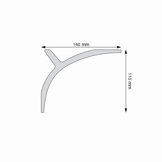 Listwa sufitowa Creativa LGG-40