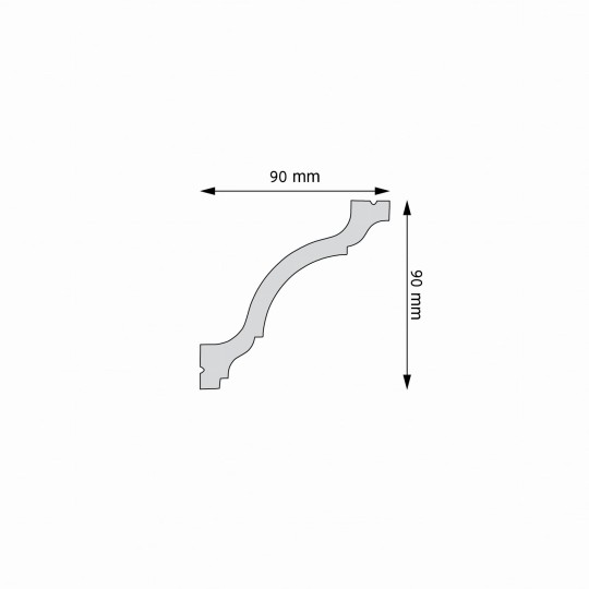 Listwa sufitowa Creativa LGG-47