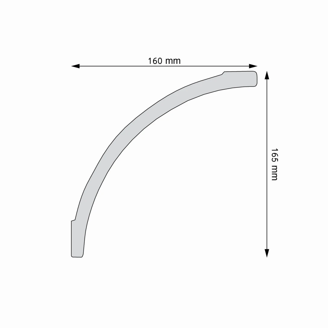 Listwa sufitowa Creativa LGG-49