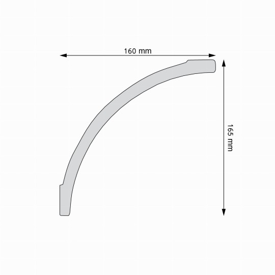 Listwa sufitowa Creativa LGG-49