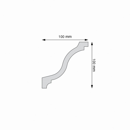 Listwa sufitowa Creativa LGG-52