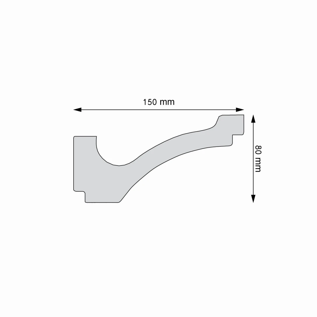 Listwa sufitowa Creativa LGG-55