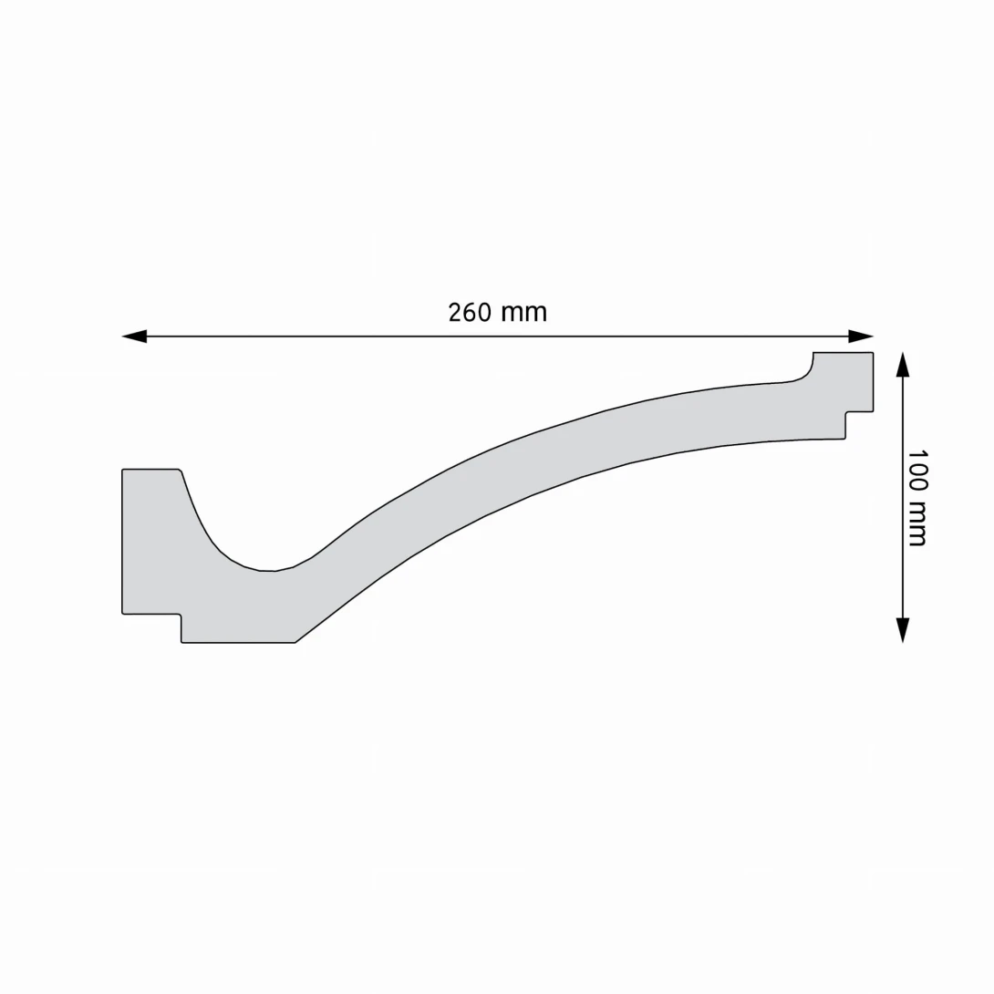 Listwa sufitowa Creativa LGG-56