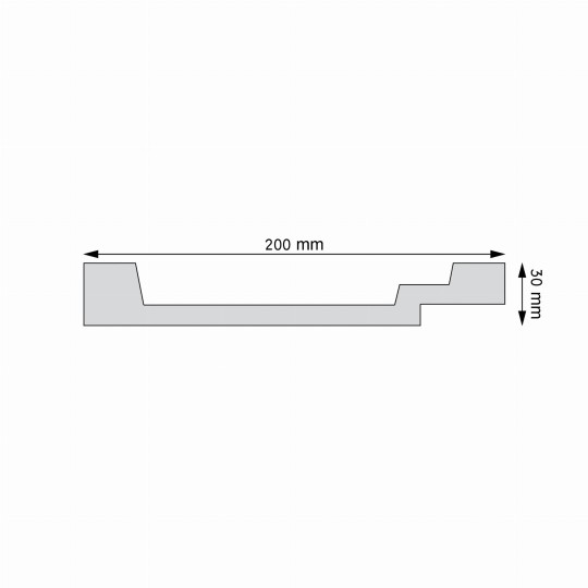 Listwa ścienna Creativa LNG-24