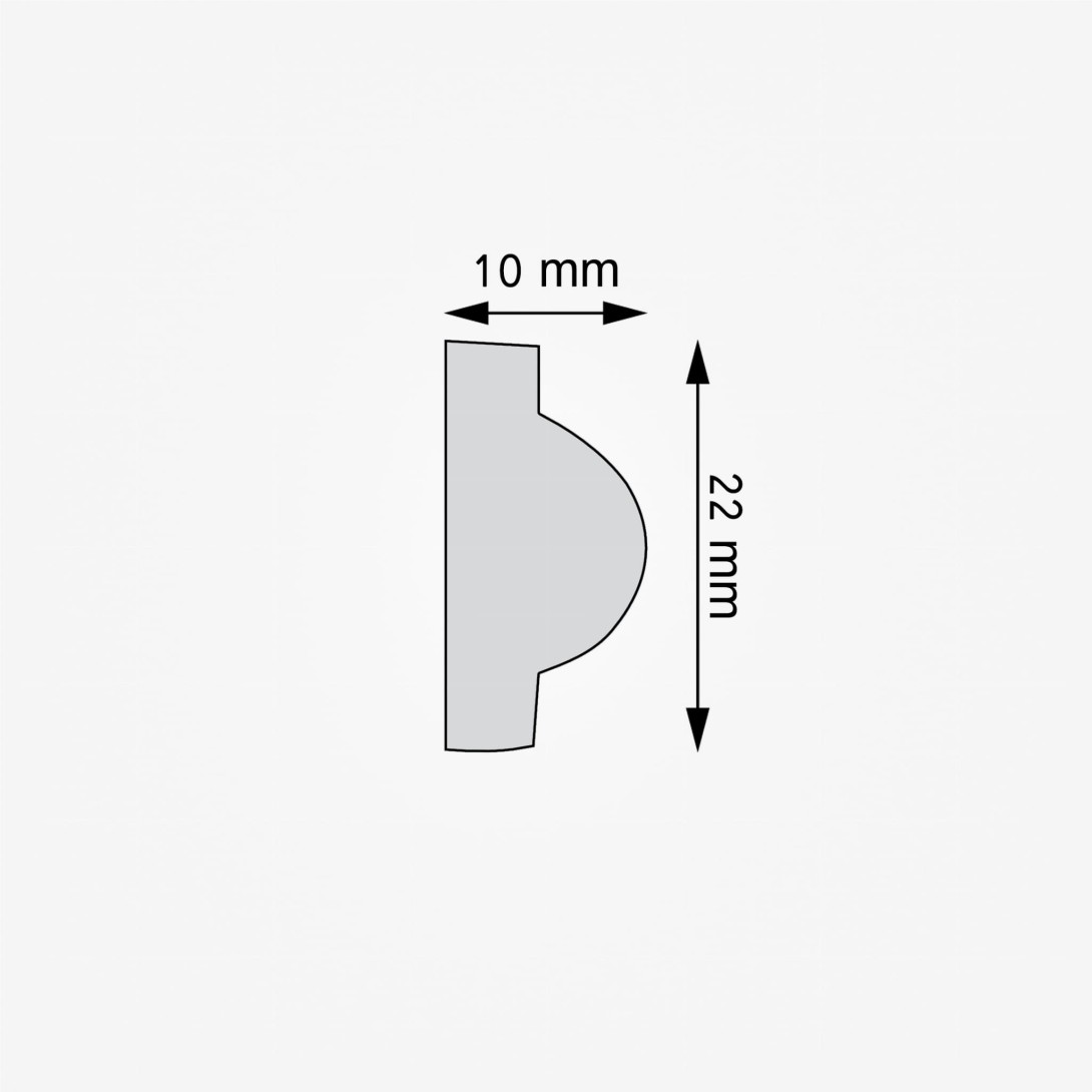 Listwa ścienna Creativa LNG-20F elastyczna