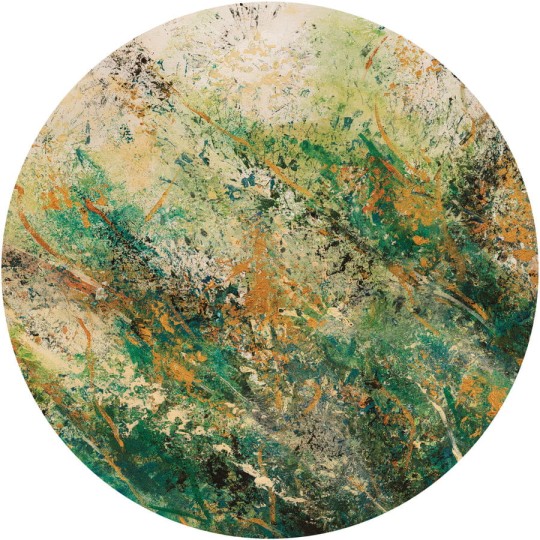 Wall Art Aria - mural koło w abstrakcyjnym stylu