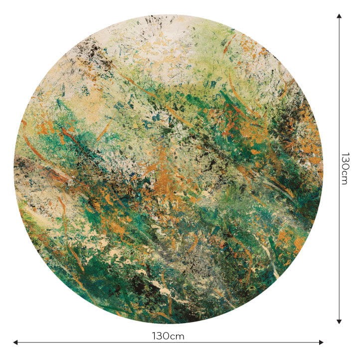 Wall Art Aria - mural koło w abstrakcyjnym stylu