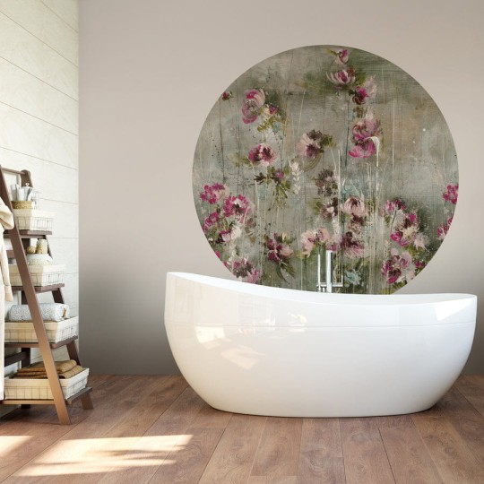 Wall Art Malva - mural koło w róże