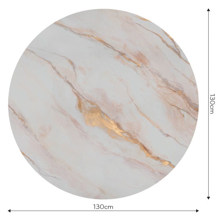 Wall Art Clarity - mural koło w kamienny wzór