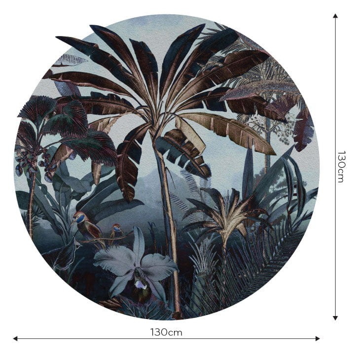Wall Art Robinson - mural koło w palmy
