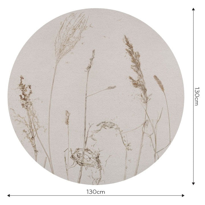 Wall Art Campo Di Avena - mural koło w zboże