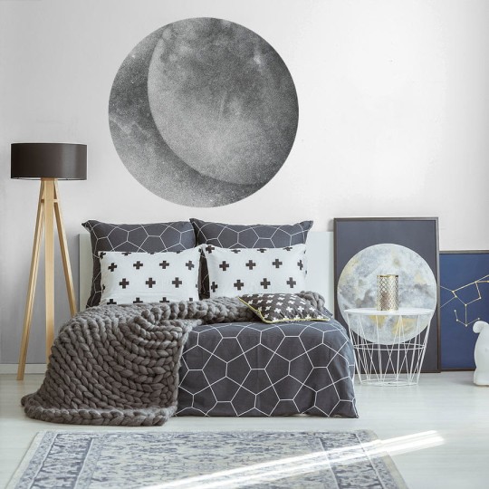 Wall Art Tsuki - mural koło w księżyc