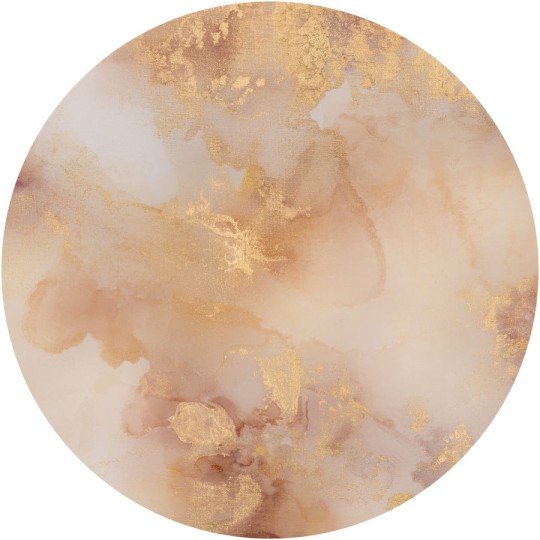 Wall Art Dolce Vita - mural koło akwarelowy