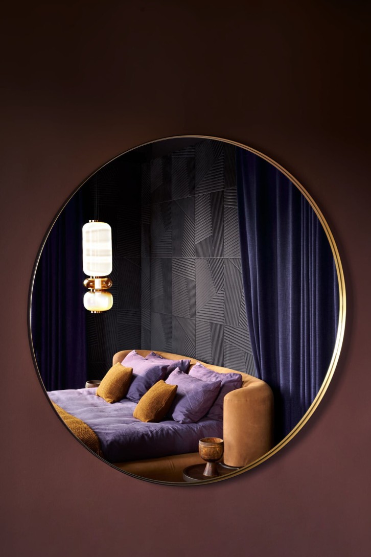 Arte 72532 Kanso Shibumi Seal - tapeta aksamitna imitująca płytki z ukośnymi paskami