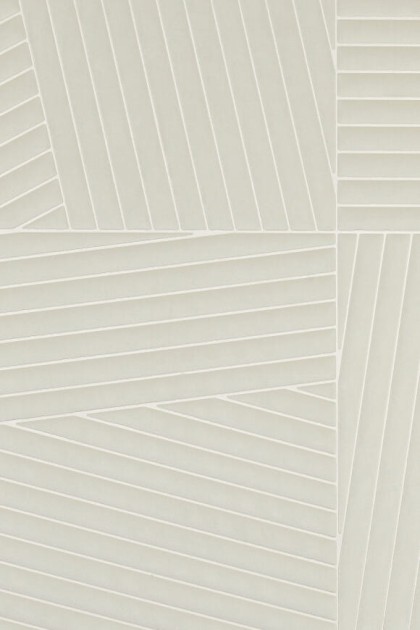 Arte 72533 Kanso Shibumi Ecru - tapeta aksamitna imitująca płytki z ukośnymi paskami