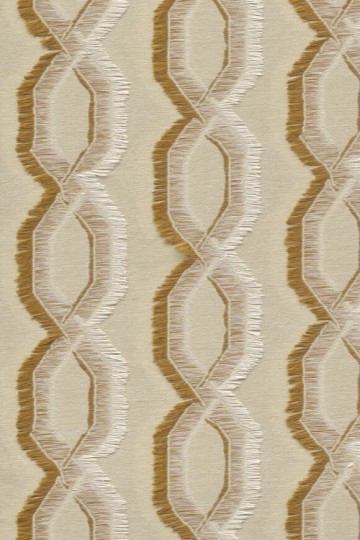 Arte 58523 Le Couturier Franges Cream - tapeta żakardowa w zygzaki