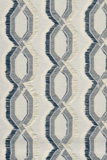 Arte 58525 Le Couturier Franges Porcelain - tapeta żakardowa w zygzaki