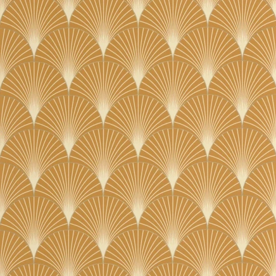 Caselio 105262040 Elegance Prosperity Ocre dore - tapeta art deco złota
