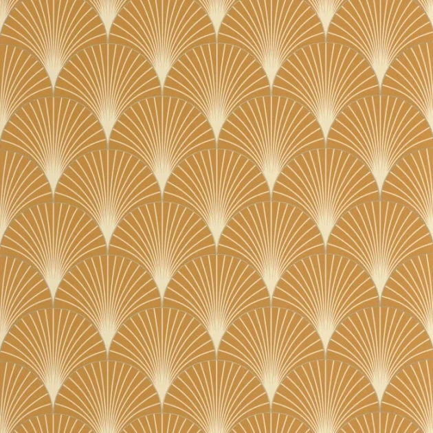 Caselio 105262040 Elegance Prosperity Ocre dore - tapeta art deco złota
