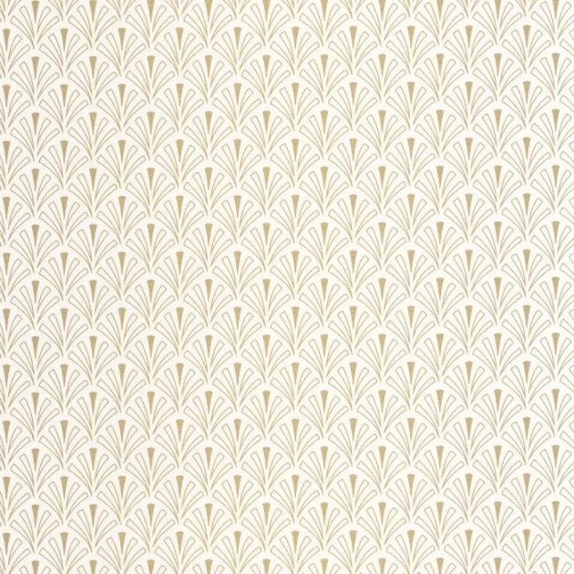 Caselio 105300010 Elegance Abundance Beige dore - tapeta w palmetę w stylu art deco
