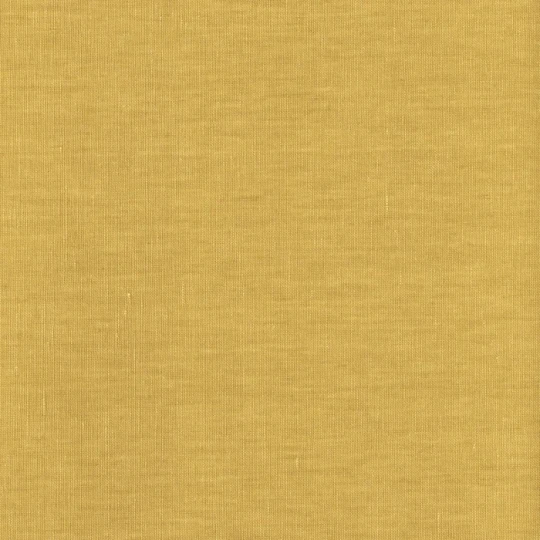 Casamance 71383884 Linora Mimosa - tapeta o lnianej strukturze w kolorze musztardowym