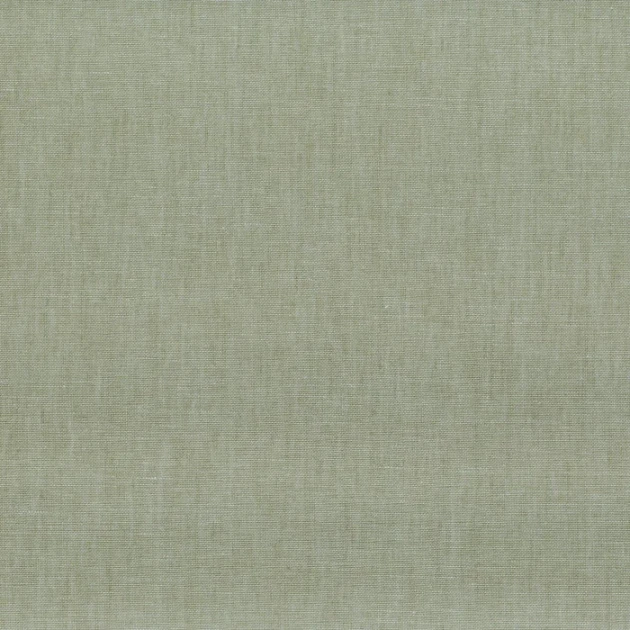 Casamance 71384294 Linora Vert de gris - tapeta o lnianej strukturze w kolorze zielonoszarym