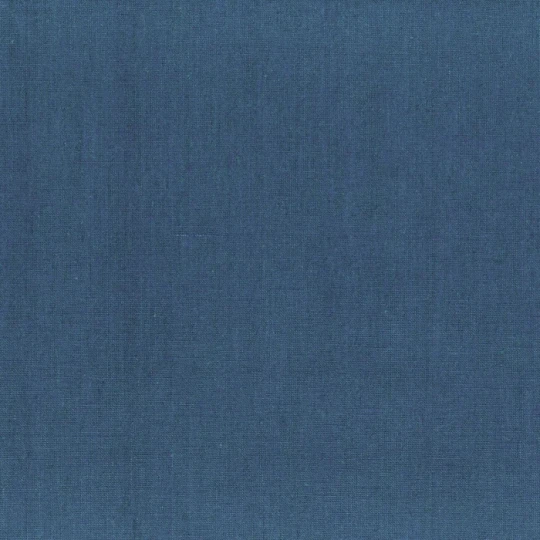 Casamance 71382864 Linora Bleu indigo - tapeta o lnianej strukturze w kolorze indygo