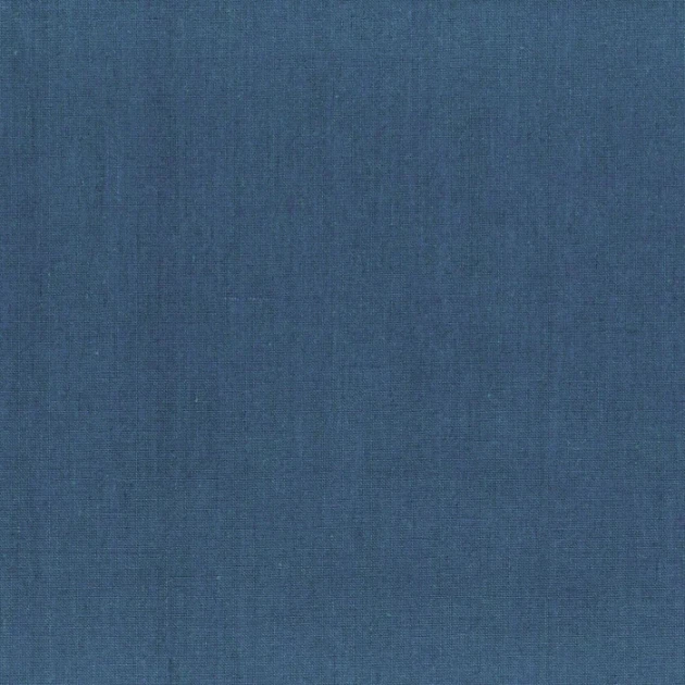 Casamance 71382864 Linora Bleu indigo - tapeta o lnianej strukturze w kolorze indygo