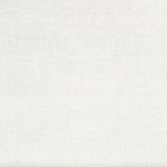 Casamance 71390313 Linora Velin Blanc pétale - lniana tapeta w jodełkę w kolorze białym