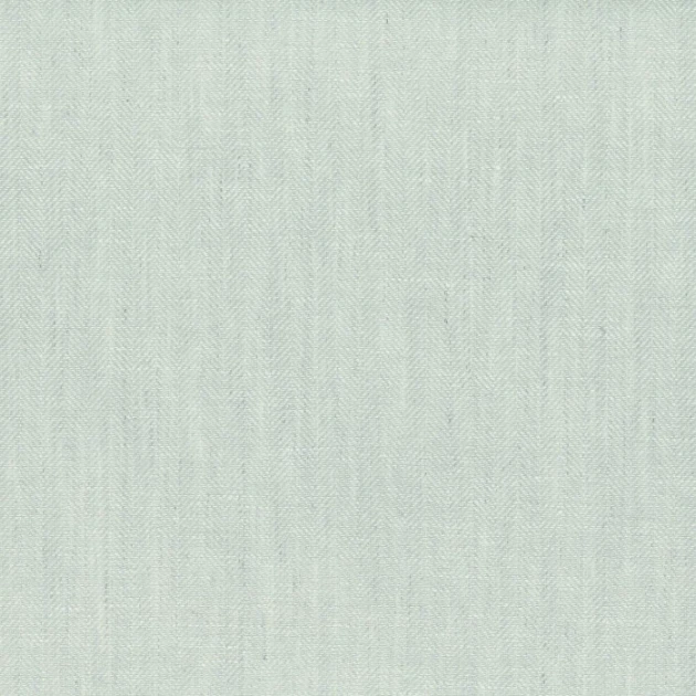 Casamance 71395820 Linora Velin Opaline - lniana tapeta w jodełkę w kolorze jasnobłękitnym