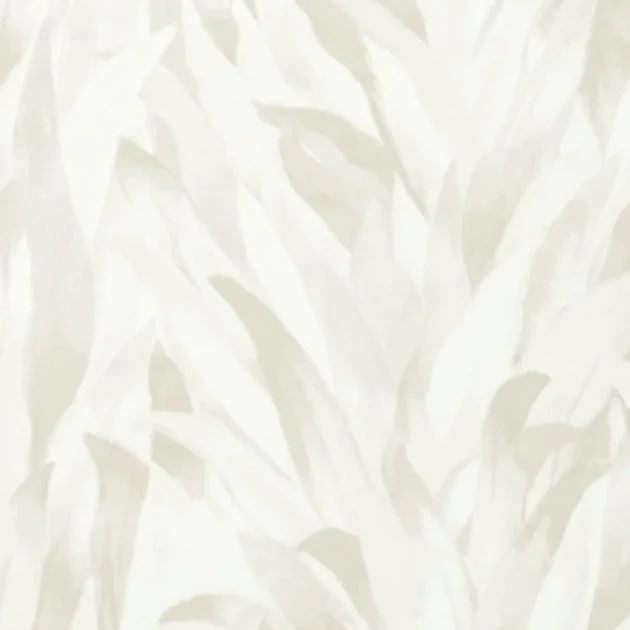 Casamance 71400222 Linora Noline Grège - lniana tapeta w liście