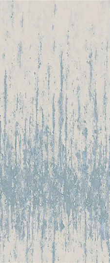 Casamance 71550355 Exploration Orcia Pierre bleue - tekstylny mural w geometryczny wzór