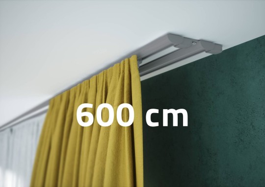 Szyna karniszowa podwójna Creativa ZD2-600/2 Szara