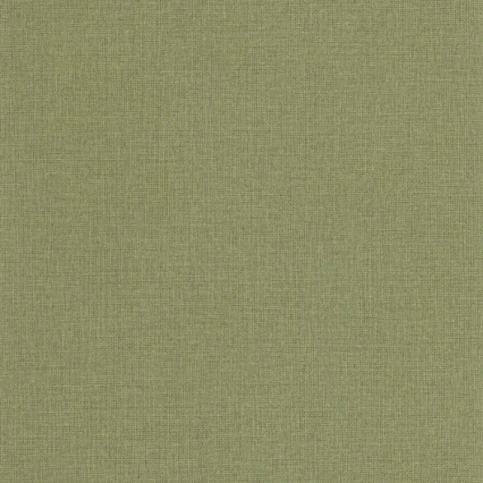 Caselio 104017951 Green Life 2 Uni Mat Vert kaki - tapeta o strukturze juty ciemnozielona