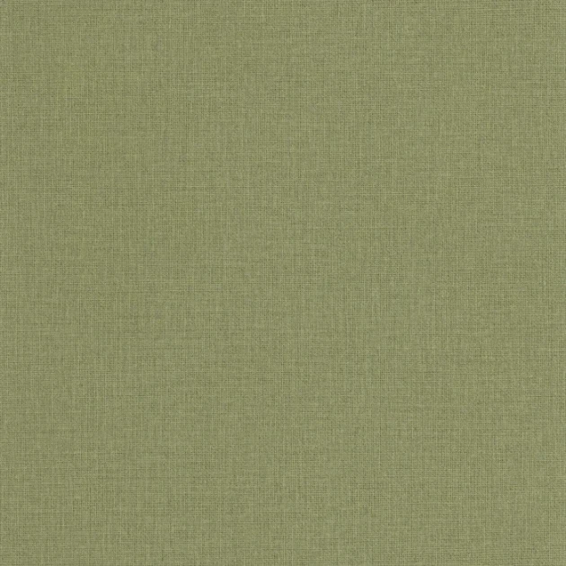 Caselio 104017951 Green Life 2 Uni Mat Vert kaki - tapeta o strukturze juty ciemnozielona
