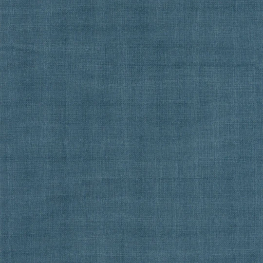 Caselio 104016773 Green Life 2 Uni Mat Bleu madura - tapeta o strukturze juty denimowa