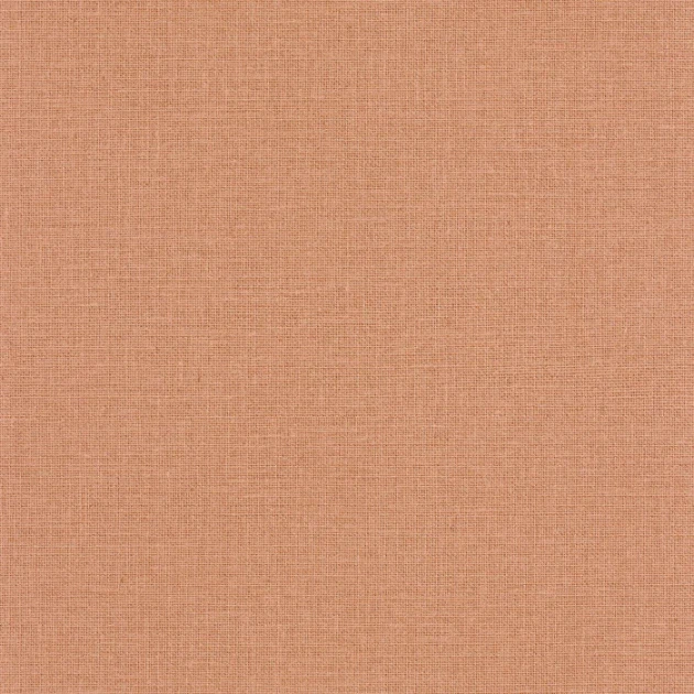 Caselio 104014020 Green Life 2 Uni Mat Terracotta - tapeta o strukturze juty w kolorze terakoty