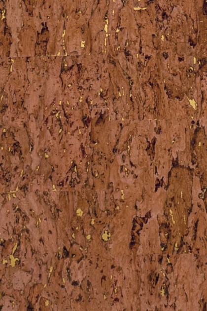 Arte 90595 Boutique Alentejo Cork Padouk - tapeta imitująca korek z połyskującym wykończeniem
