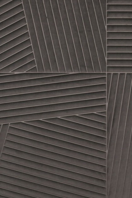 Arte 72532 Kanso Shibumi Seal - tapeta aksamitna imitująca płytki z ukośnymi paskami