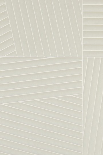 Arte 72533 Kanso Shibumi Ecru - tapeta aksamitna imitująca płytki z ukośnymi paskami