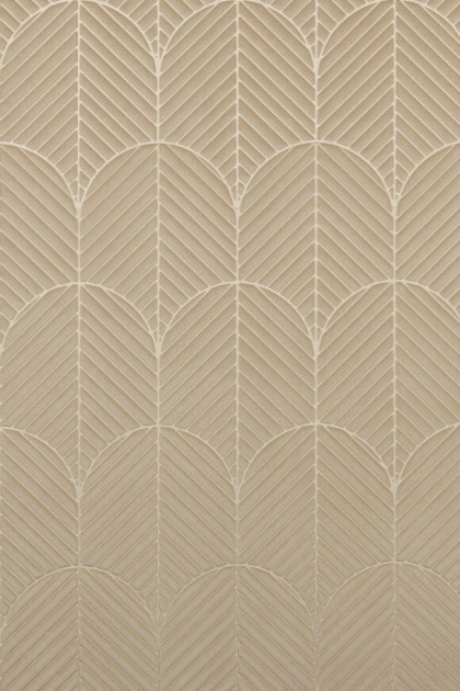 Arte 72523 Kanso Anicca Sesame - tapeta trójwymiarowa w łuki i linie z aksamitu
