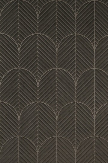 Arte 72524 Kanso Anicca Seal - tapeta trójwymiarowa w łuki i linie z aksamitu