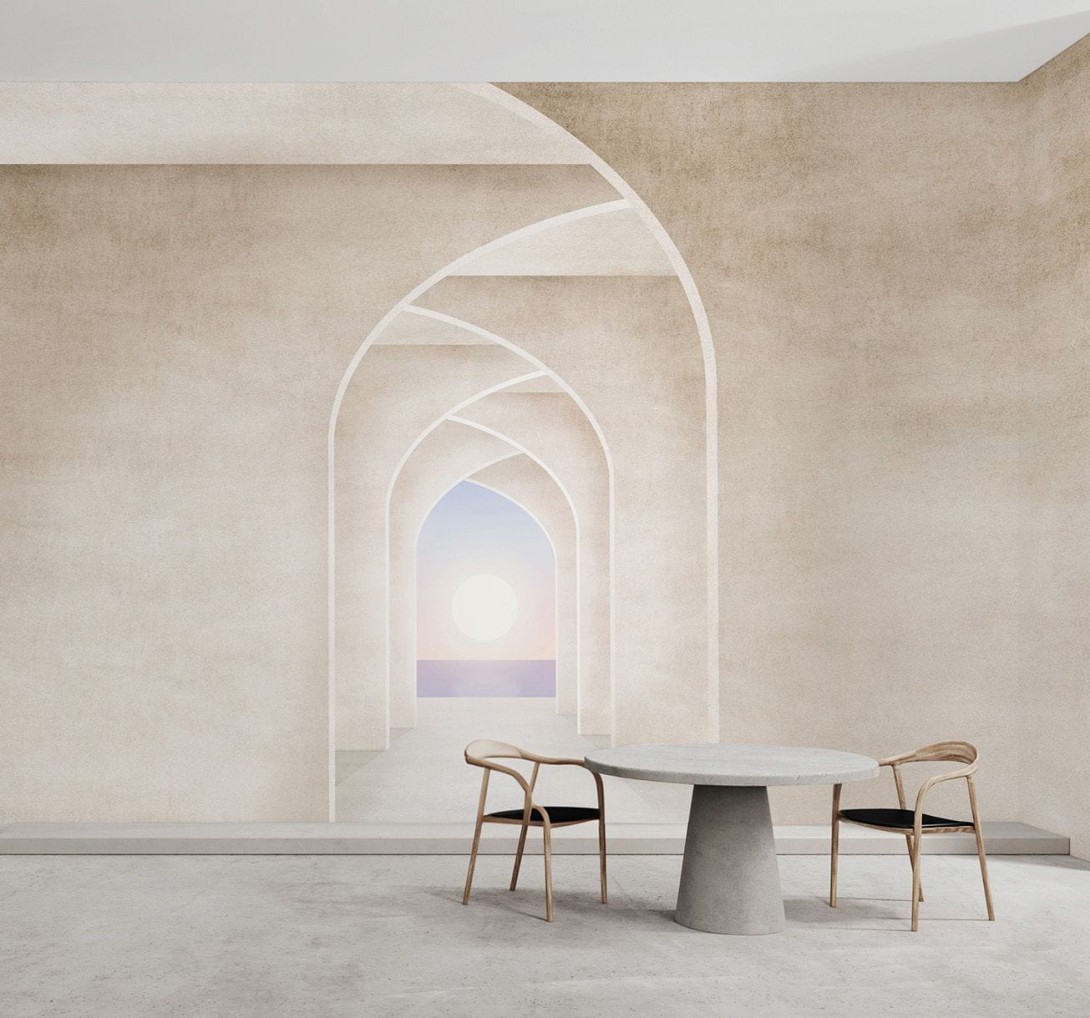 Wallpepper WP-123-A 2024 Layers - mural w łuki