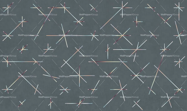 Wallpepper WP-138-B 2024 Beat - mural w różnokolorowe linie