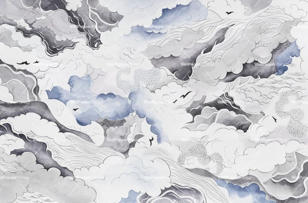 Wallpepper ACG-53-B 2024 Asperitas - mural w graficznym stylu