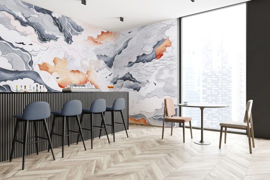 Wallpepper ACG-53-C 2024 Asperitas - mural w graficznym stylu