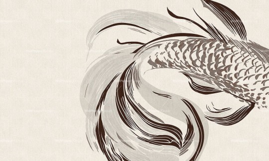 Wallpepper WP-110-A 2024 Koi - mural w ryby